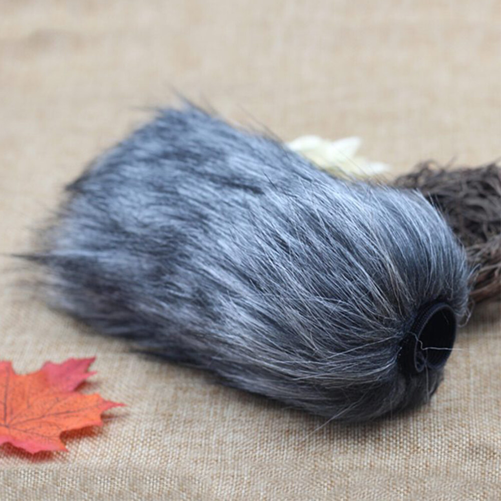 Cover Filter Windproof Artificial Fur Windshield Durable Muff Soft Grey Accessories Professional For Takstar SGC-598 Microphone