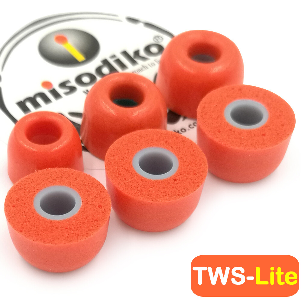 misodiko TWS-Lite True Wireless Earbuds Tips for WF-1000XM3 SP700N, WI-1000XM2 1000X H700 C200 C310 C400, MDR-XB55AP XB75AP EX155AP/ Powerbeats Pro/ 3/ 2/ 1, BeatsX, urBeats/ BeoPlay E8/ Jaybird X4 X3