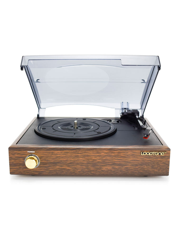 LoopTone 33 45 78RPM Classic Belt-Driven Turntable Vinyl LP Record Player W/ 2  3W Built-in Speakers RCA Line-out 220~240V