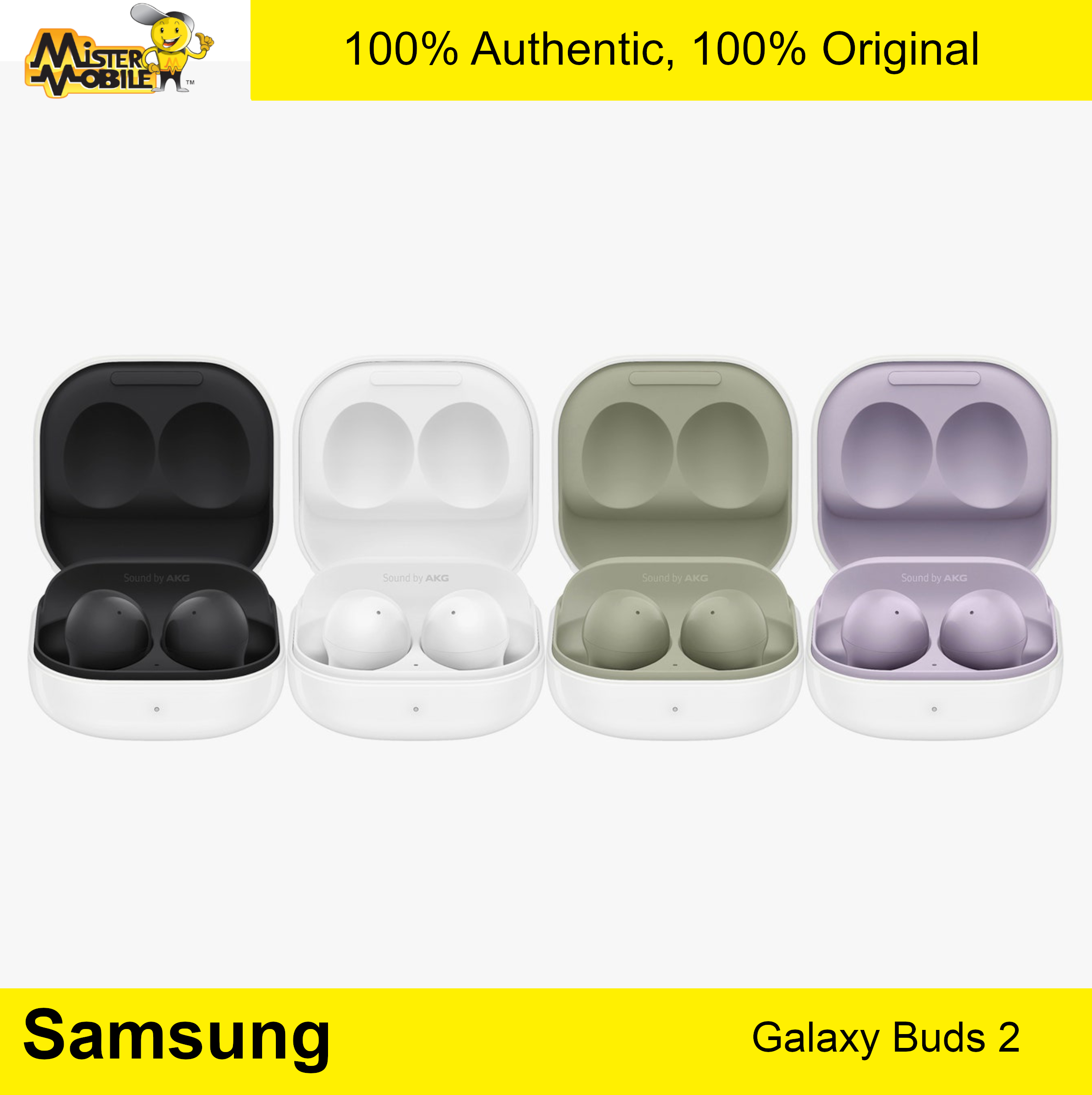 SAMSUNG GALAXY BUDS 2 l Local set | 1 Year Samsung Warranty | SG Local