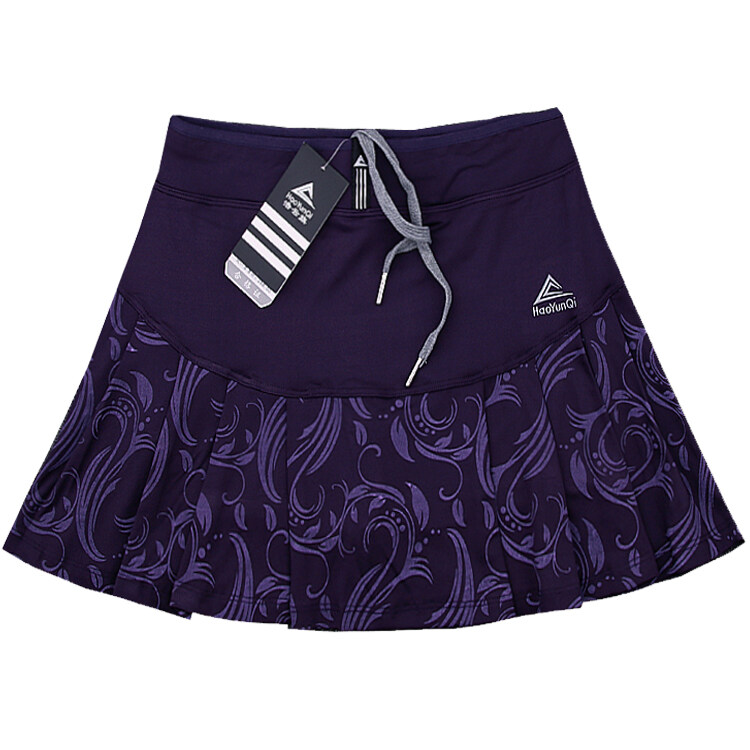 【Ready stock】Women's Pleated Athletic Sports Skort Stretchy Tennis Golf Skirt With Inner Shorts Pocket For Running Fitness Workout Casual